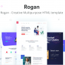 Rogan - Creative Multipurpose HTML + RTL template