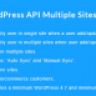 WordPress API Multiple Sites User Sync