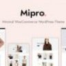 Mipro - Minimal WooCommerce WordPress Theme