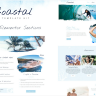 Coastal Travel and Surf Grunge Elementor Template Kit