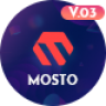 Mosto - App Landing Page